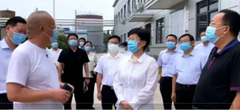 焦作市委書記葛巧紅一行蒞臨旭瑞集團參觀調(diào)研！