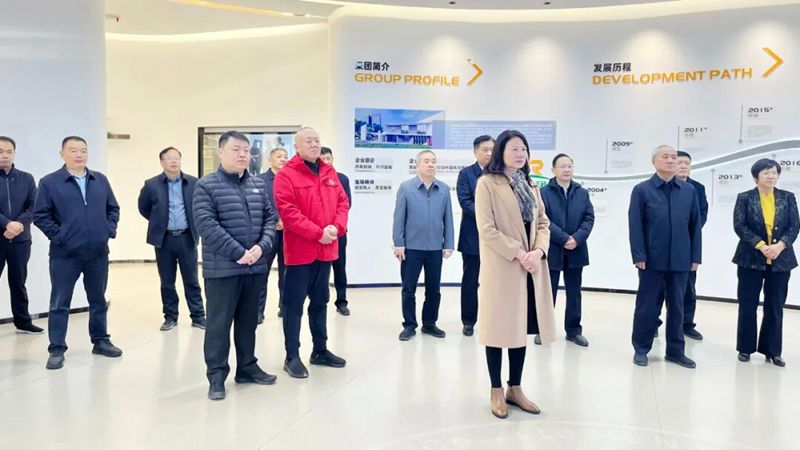河南省政協(xié)副主席霍金花一行蒞臨旭瑞集團(tuán)參觀調(diào)研！